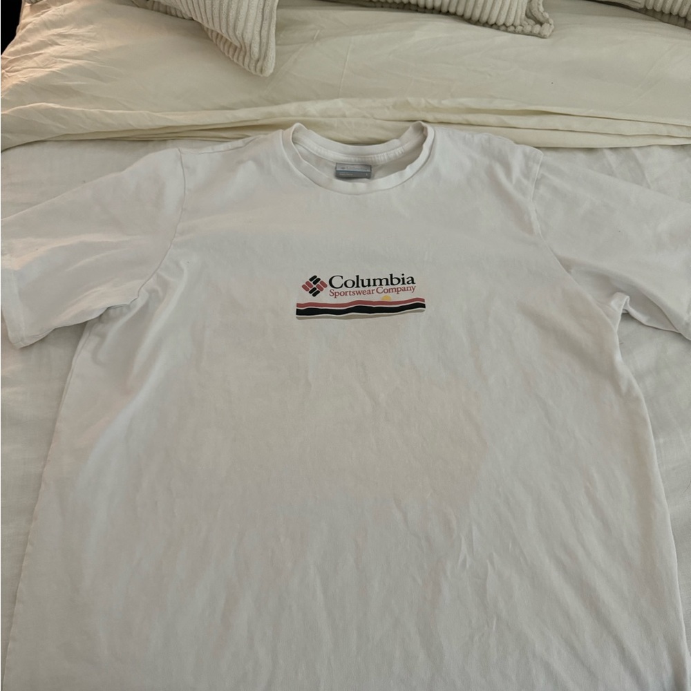 Columbia Men's White T-Shirt